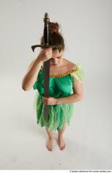 KATERINA STANDING POSE WITH SWORD